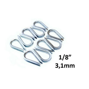 Guardacabo Para Cable 35 X 22Mm / Diametro 1/8"" 10Un. - Fiero