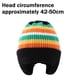 thumbnail image 2 of Gorro de invierno para niños, gorro de punto para bebé, gorro cálido con pompón para niños y niñas., 2 of 5
