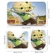 thumbnail image 3 of Pollito Pequeño-theme 4-Piece Shower Curtain Set with Rugs, Waterproof Bathroom Decor Set Includes Bath Mat, U-Shaped Rug, Toilet Lid Cover and Curtain with Hooks, 3 of 6