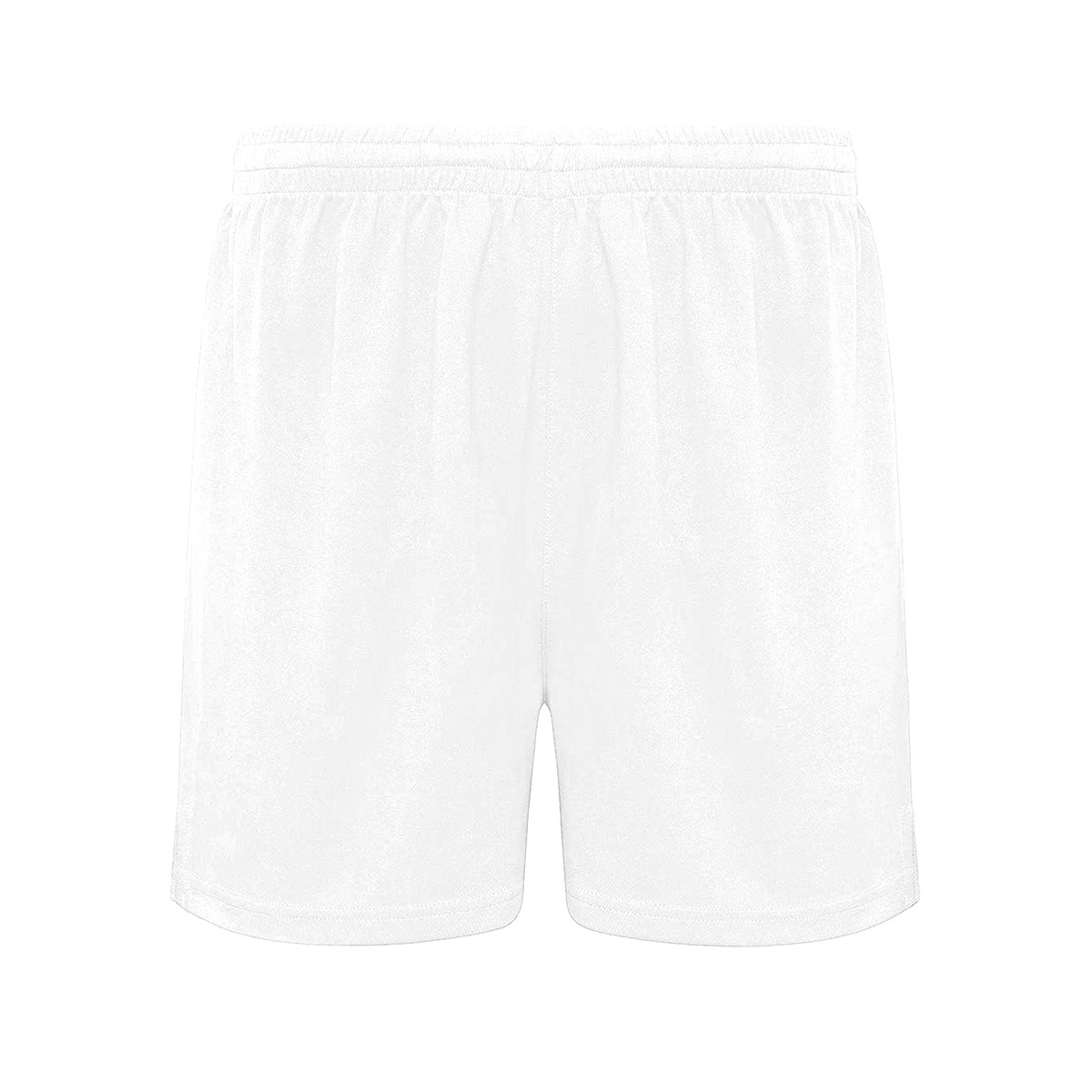 Broskis - Short Deportivo Fútbol Sin Malla Liso Adulto Talla Xl Blanco