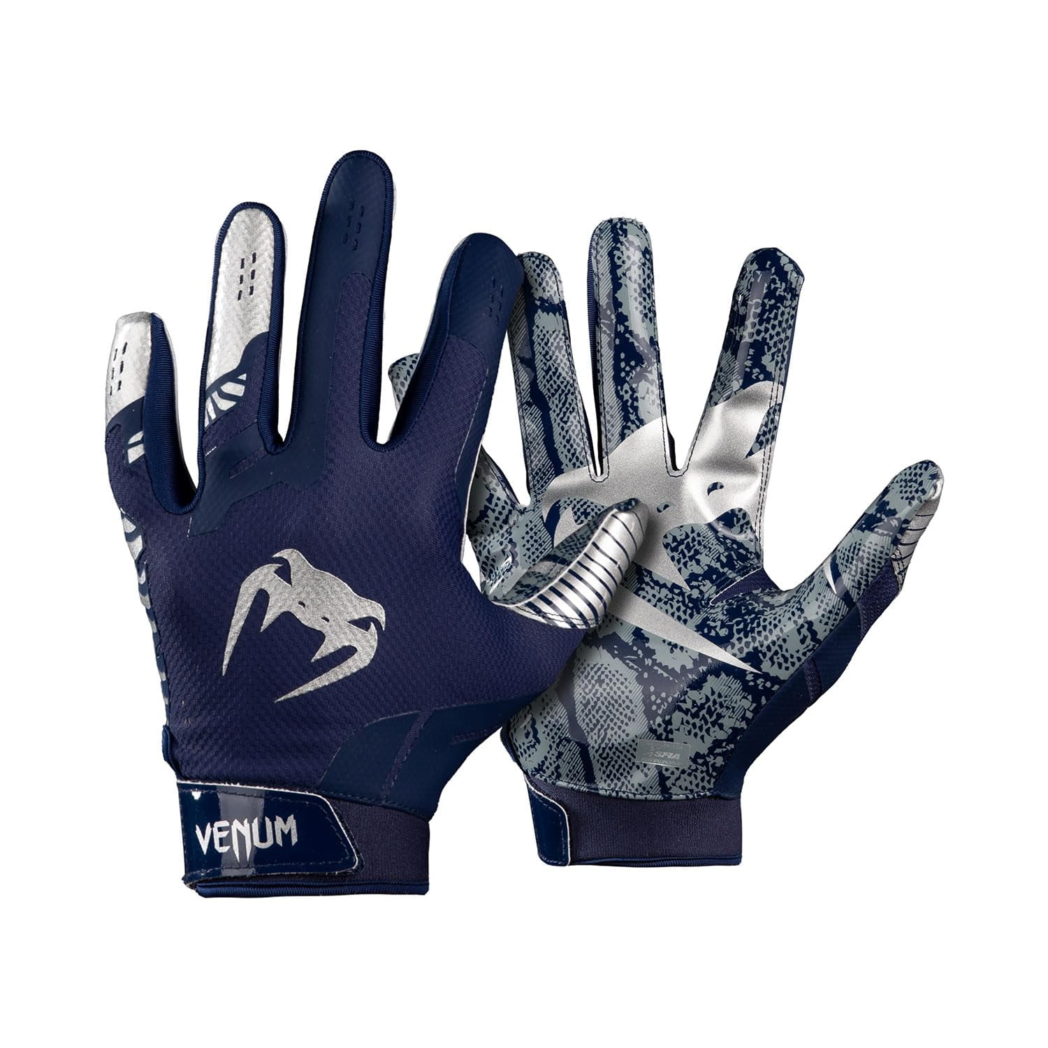 Guantes De Fútbol Venum Elite Navy/silver Youth Small