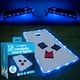 thumbnail image 1 of Cornhole Lights Brightz LED para agujeros y tablas, color azul, 1 of 6