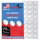 thumbnail image 1 of Protectores adhesivos redondos transparentes para muebles GorillaGrit, 24 piezas, 1 of 6