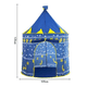 thumbnail image 2 of Casa De Campaña Con Diseño Castillo Azul Para Jugar, 2 of 3