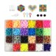 thumbnail image 3 of 2400 Piezas Hama Beads Fuse Beads Kit Artesanía Hecha A Mano Pixel Art Proyecto Estilo 1, 3 of 5