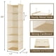 thumbnail image 3 of Organizador de armario colgante MAX Houser con estantería de 6 niveles (beige), 3 of 9
