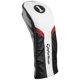 thumbnail image 2 of Cobertor de Golf TaylorMade para Palo de Rescate – Cuero Sintético PU Blanco, 2 of 4
