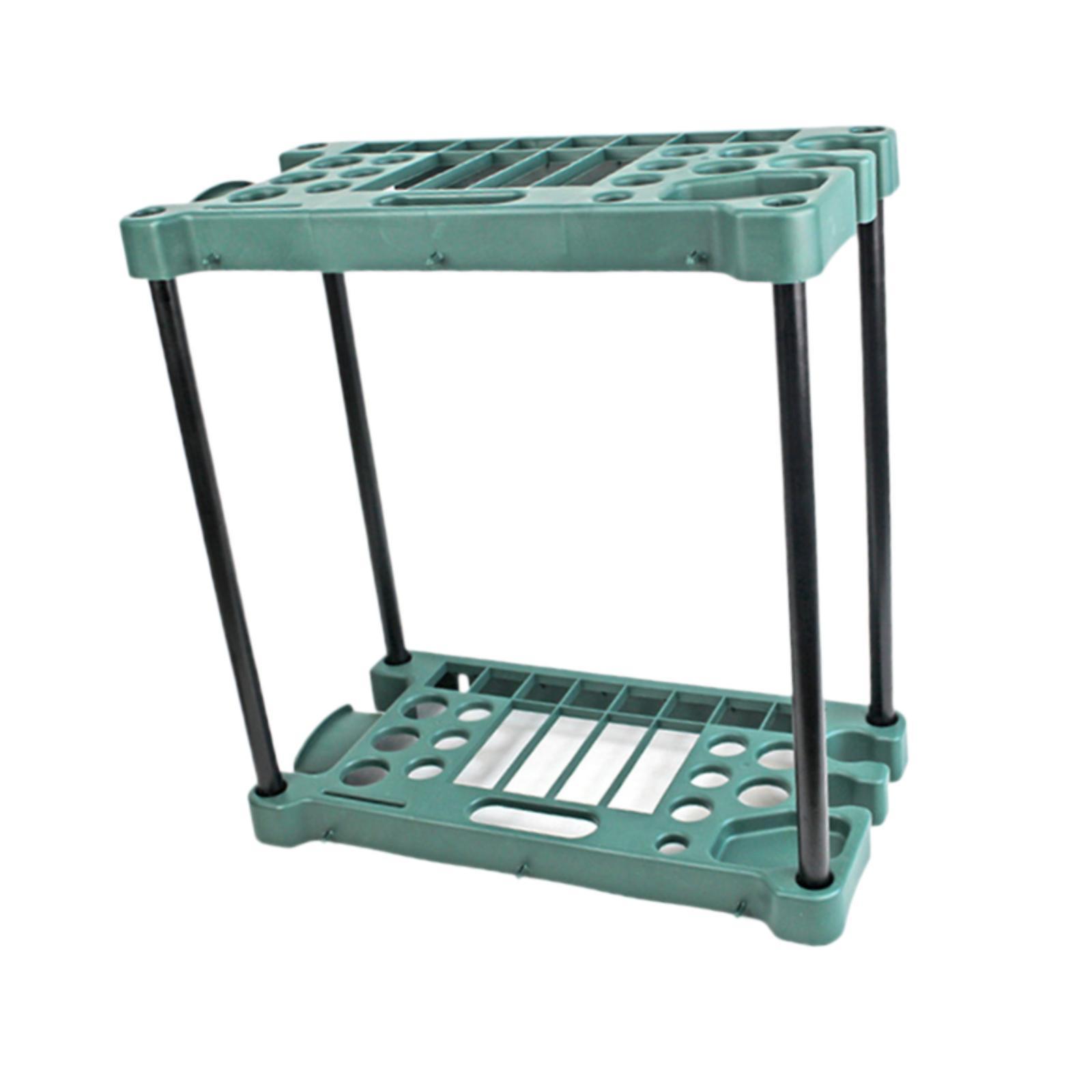 Magideal - Organizador De Herramientas De Jardín Estante Para Herramientas De Jardín Organizador Y Almacenamiento Multifuncional Para Garaje Estante Para Herrami