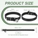 thumbnail image 2 of Collar para perro Uxcell con campana hebilla ajustable collar de perro de cuero PU 16" negro, 2 of 7