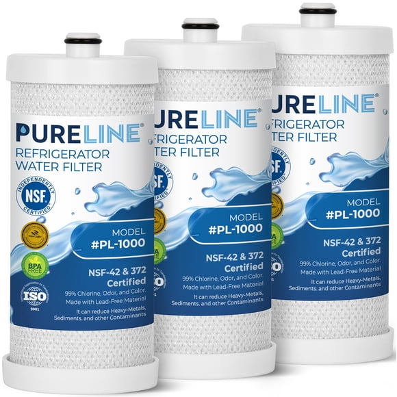 Filtro de agua para refrigerador PURELINE PL-1000 reduce el olor