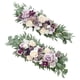 thumbnail image 1 of Guirnalda De Ratán De Rosas Artificiales Con Botín Floral Para Decoración De Bodas Y Banquetes, 1 of 5