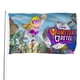 thumbnail image 1 of Hamster y Gretel Bandera impresa con temática, regalo perfecto para fanáticos, amigos y familiares, y adecuada para actividades al aire libre e interiores, decoraciones de fiesta. 120*180CM, 1 of 6