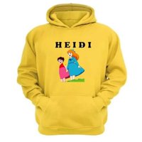 Genérico - Polerón Canguro Niña De Las Montañas Amarillo Talla S Unisex