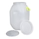 thumbnail image 1 of Barril De Agua Resistente, Ligero Y Versátil De Grado Alimenticio Para Encurtidos, Miel Y Enzimas, 25 L, 1 of 5