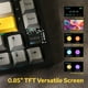 thumbnail image 2 of Teclado mecánico EPOMAKER Ajazz AK820 Pro 75% con pantalla TFT, 2 of 3