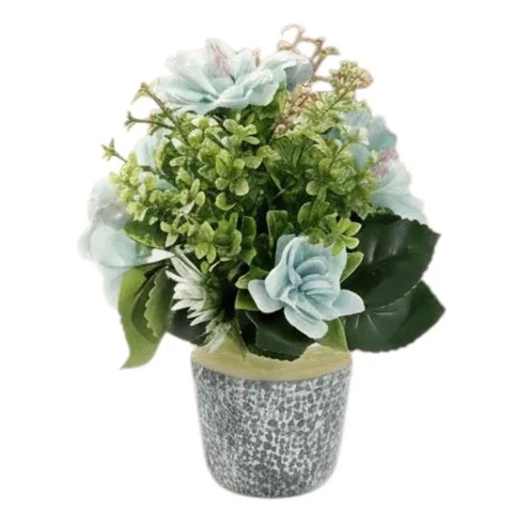 Genérico - Planta Artificial Decorativa Armonía Floral Compacto Jhn