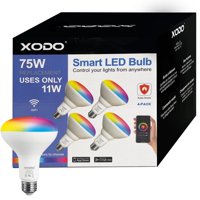 Bombillas Led Xodo Br30 E26 900Lm Multicolor Paquete De 4