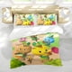 thumbnail image 5 of Katuri Conjunto de sábanas temático, trío de piezas, cómodo y amigable con la piel, diseño único, regalo de decoración para el hogar para familiares, amigos y fans,173cm *218cm, 5 of 6