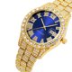 thumbnail image 2 of Reloj HUNRUY Hip Hop Iced-Out Bling Diamond Luxury para hombre, 2 of 8
