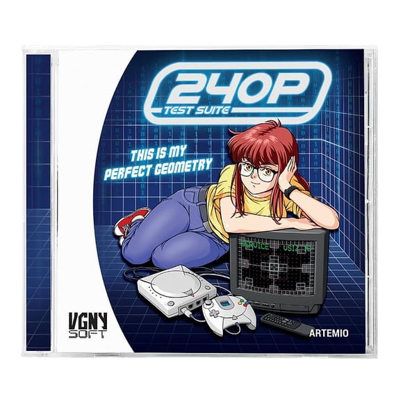 240P Test Suite VGNY Soft Herramienta para Sega Dreamcast