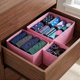 thumbnail image 2 of Cubo de Almacenamiento REGALWOVEN, Caja de Almacenamiento de Tela con Cremallera para Estantes de Armario, Cesta de Almacenamiento Plegable para Organizar Ropa Libros Rosa 6PCS, 2 of 6