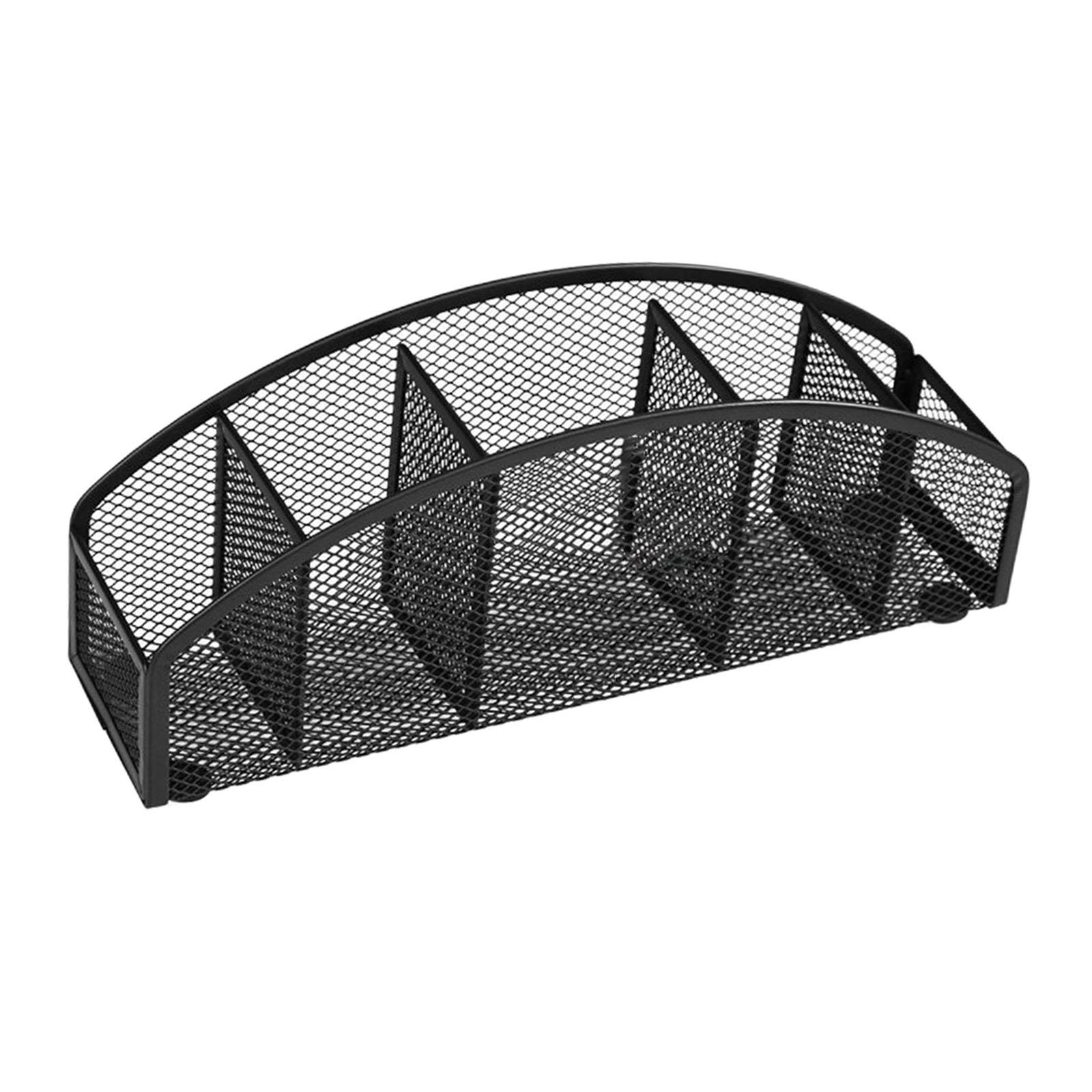 Bothyi - Portalápices De Metal, Elegante Y Versátil, Ideal Para La Mesita De Noche De La Oficina O La Encimera.