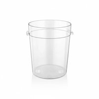 Gastroplast - Recipiente Policarbonato Redondo 4.2 Litros Sin Tapa