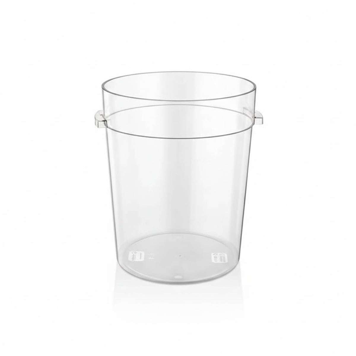 Gastroplast - Recipiente Policarbonato Redondo 4.2 Litros Sin Tapa