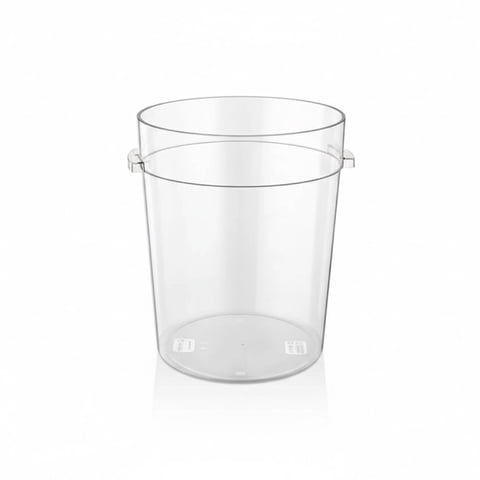 Gastroplast - Recipiente Policarbonato Redondo 4.2 Litros Sin Tapa