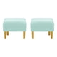 thumbnail image 1 of Set Pouf Sky 1c Felpa 01 Verde Agua, 1 of 4