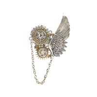 Ioensy - Broche De Alas De Ángel Para Disfraz De Halloween, Pin De Solapa, Joyería De Estilo Vintage, Pin Para Traje