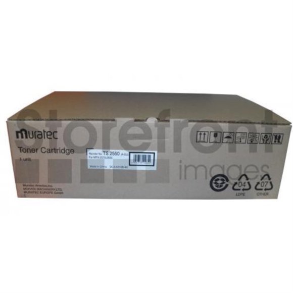 Cartucho de tóner negro Muratec TS-2550 para MFX-2550, 2570, 2590