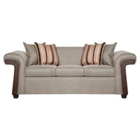 Ruzam Mobel - Sofá 3 Cuerpos Napoles Crudo