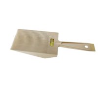 Magideal - Peine Superior Plano, Peine De Nivel De Corte De Pelo, Ajuste De Ángulo, Accesorio De Diseño De Peinado, Herramienta De Peinado Para Peluquero, Salón Amarillo