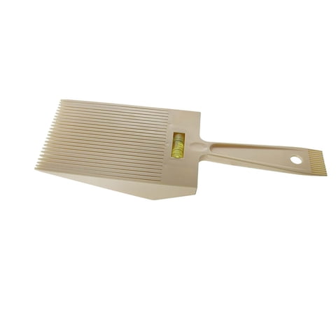 Magideal - Peine Superior Plano, Peine De Nivel De Corte De Pelo, Ajuste De Ángulo, Accesorio De Diseño De Peinado, Herramienta De Peinado Para Peluquero, Salón Amarillo