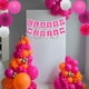 thumbnail image 4 of Banner Decorativo Para Fiesta De Graduación Con Pompones Y Flores Colgantes, 4 of 6