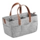 thumbnail image 3 of Bolsa De Pañales Para Bebés De Tela De Fieltro Compartimento Organizador De Productos Para Bebés Liviano Gris Claro, 3 of 5