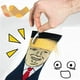 thumbnail image 3 of Caniche masticable con gomitas - Calcetines con pelo de Trump con calcetines de tripulación con pelo, insignia y peine exclusivos de la bandera estadounidense para adultos de la Marina, 3 of 4