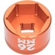 thumbnail image 2 of Llave de vaso Fox Racing Shox 26 mm para tapa superior Naranja, 2 of 3