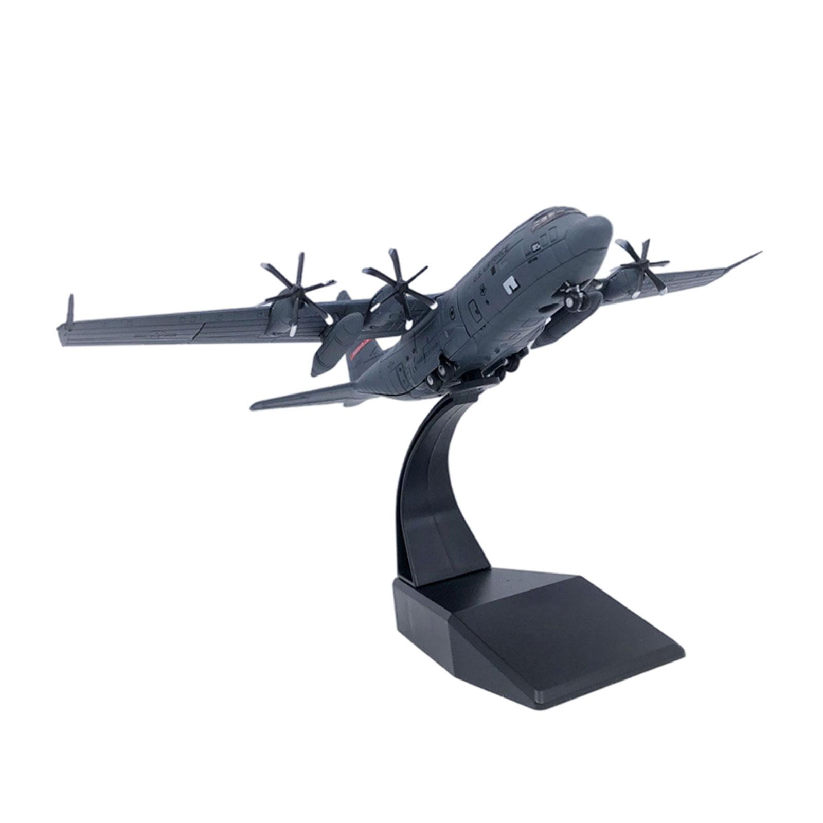 Bothyi - Us Air Force 1:200 C130 Avión De Transporte Con Soporte De Exhibición Para Decoración