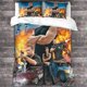 thumbnail image 3 of Juego de ropa de cama estampado Entemah Fast & Furious, juego de funda nórdica, funda de edredón de película con estampado 3D, 3 piezas para niños, adolescentes, niños, funda de edredón con, 3 of 3