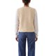 thumbnail image 3 of INSPIRE CHIC Chaleco de Mujer Sin Mangas con Botones Cuello Redondo Suave Casual Top de Punto Cardigan Medio Albaricoque, 3 of 6