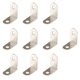thumbnail image 1 of 10 piezas de acero engrosado ángulo sujetadores soporte ángulo recto 30x30x16mm, 1 of 5