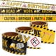 thumbnail image 1 of Caution Tape BLUE PANDA, paquete de 3 rollos de 30 m, fiesta de construcción, 1 of 9
