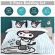 thumbnail image 5 of Kuromi Quilt Set Thicken Soft 3 Pieces Bedding Set All Season Duvet Cove with 2 Pillowcases for Adult Women Girls Teens Home Room Decor, 5 of 5