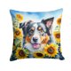 thumbnail image 1 of Cojín Sunflowers Australian Shepherd, 1 of 6