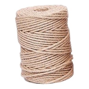 Magideal - Cuerda De Yute Cuerda De Repuesto Patas De Escritorio Cuerda De Cuerda De Sisal Para Gatos Poste De Rascado Juguetes Etiqueta De Regalo , 8Mm 8 Mm