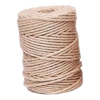 Magideal - Cuerda De Yute Cuerda De Repuesto Patas De Escritorio Cuerda De Cuerda De Sisal Para Gatos Poste De Rascado Juguetes Etiqueta De Regalo , 8Mm 8 Mm