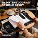 thumbnail image 5 of Funda para Biblia IYGHV de cuero PU 26 × 21 × 6 cm negra, 5 of 6