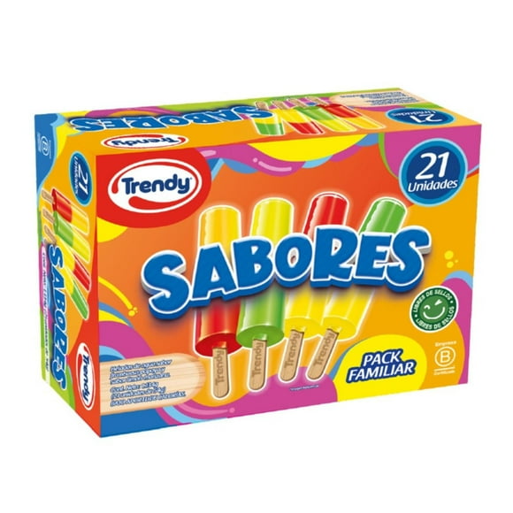 Helado Sabores Multipack caja, 21 un de 54 g